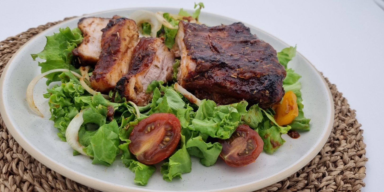 TRAVERS DE PORC SAUCE BARBECUE