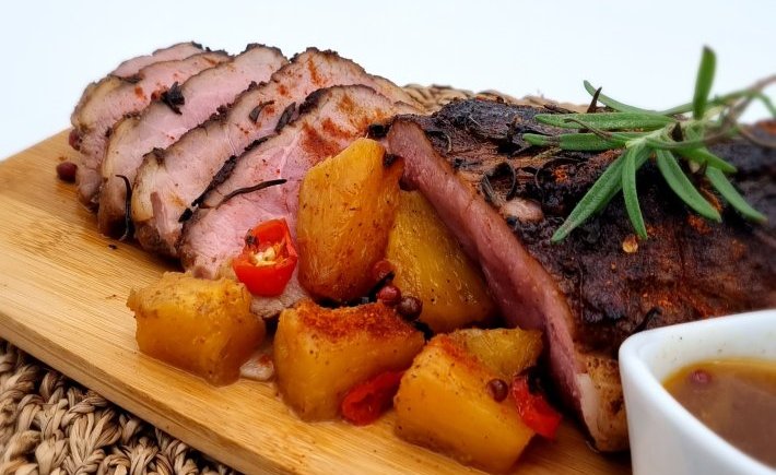 RÔTI DE VEAU À L’ANANAS