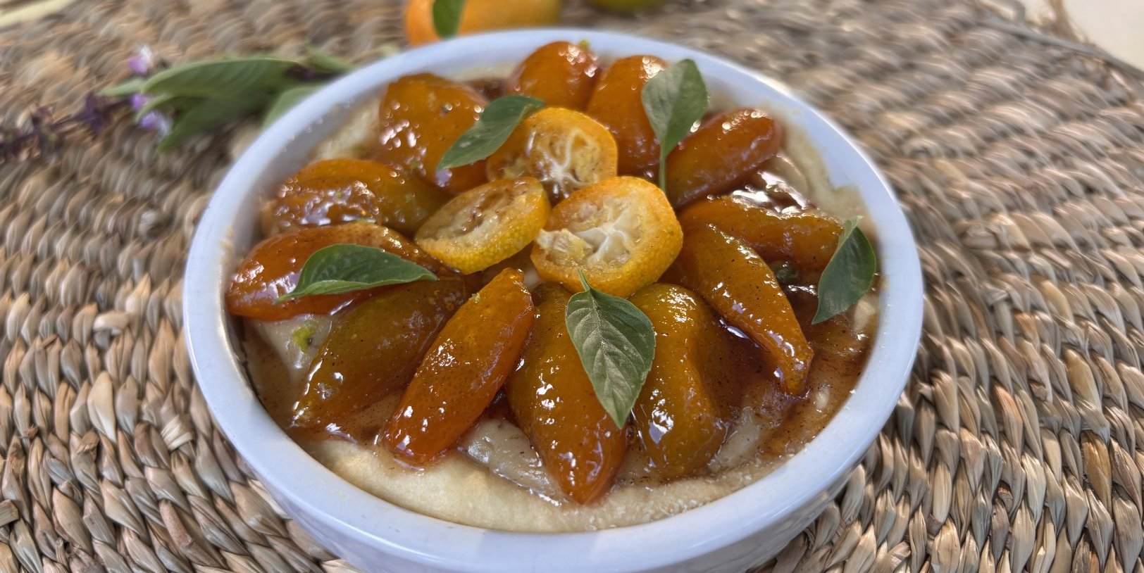 TARTELETTE AU KUMQUAT CONFIT
