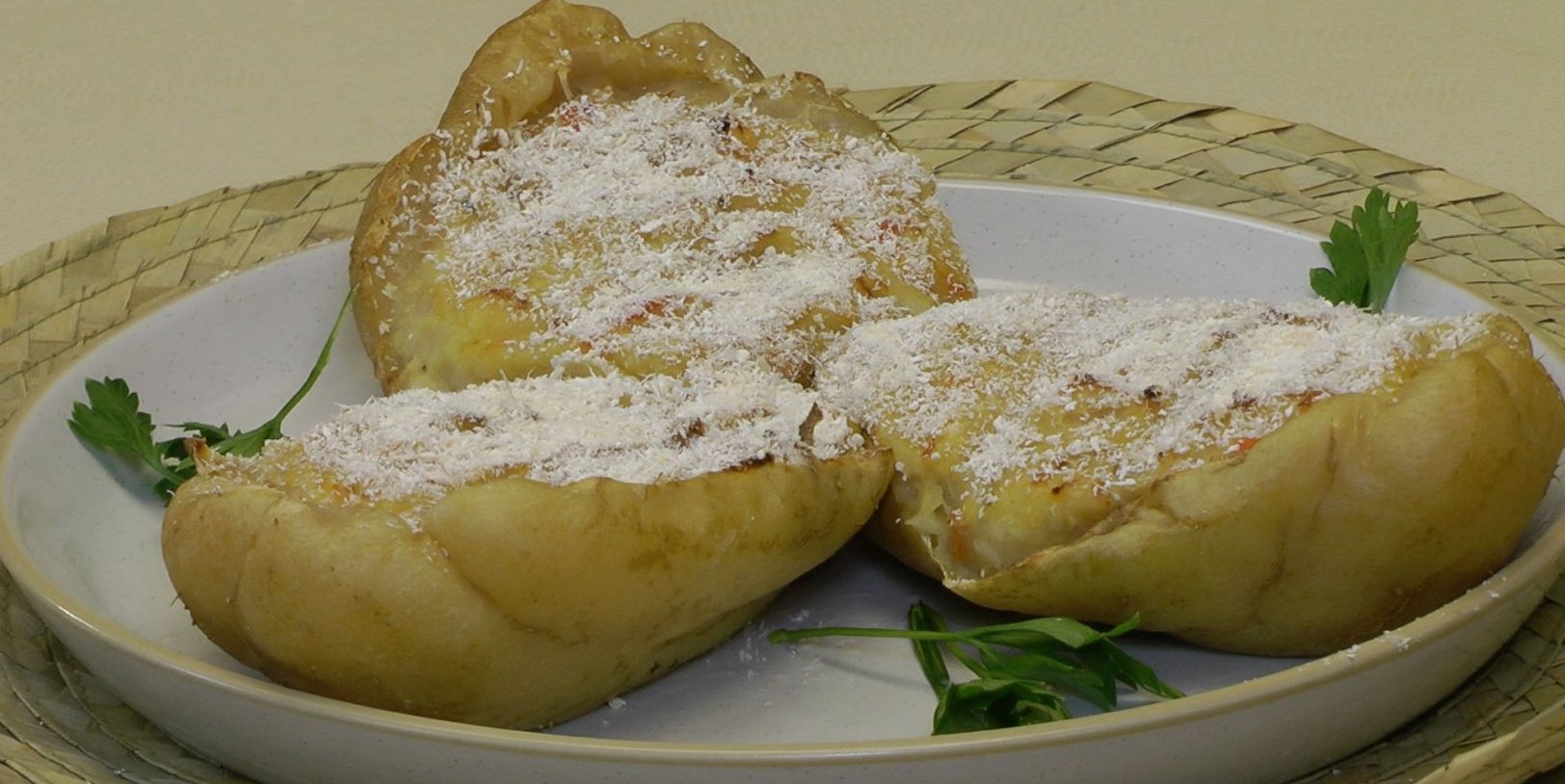 Christophine farcie à la morue