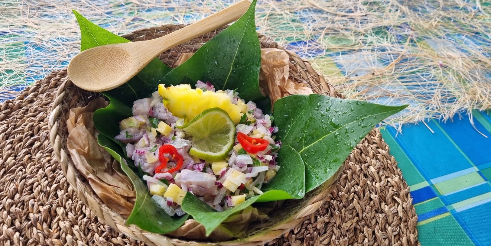 POISSON À LA TAHITIENNE