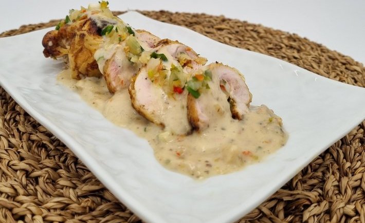 POULET FARCI