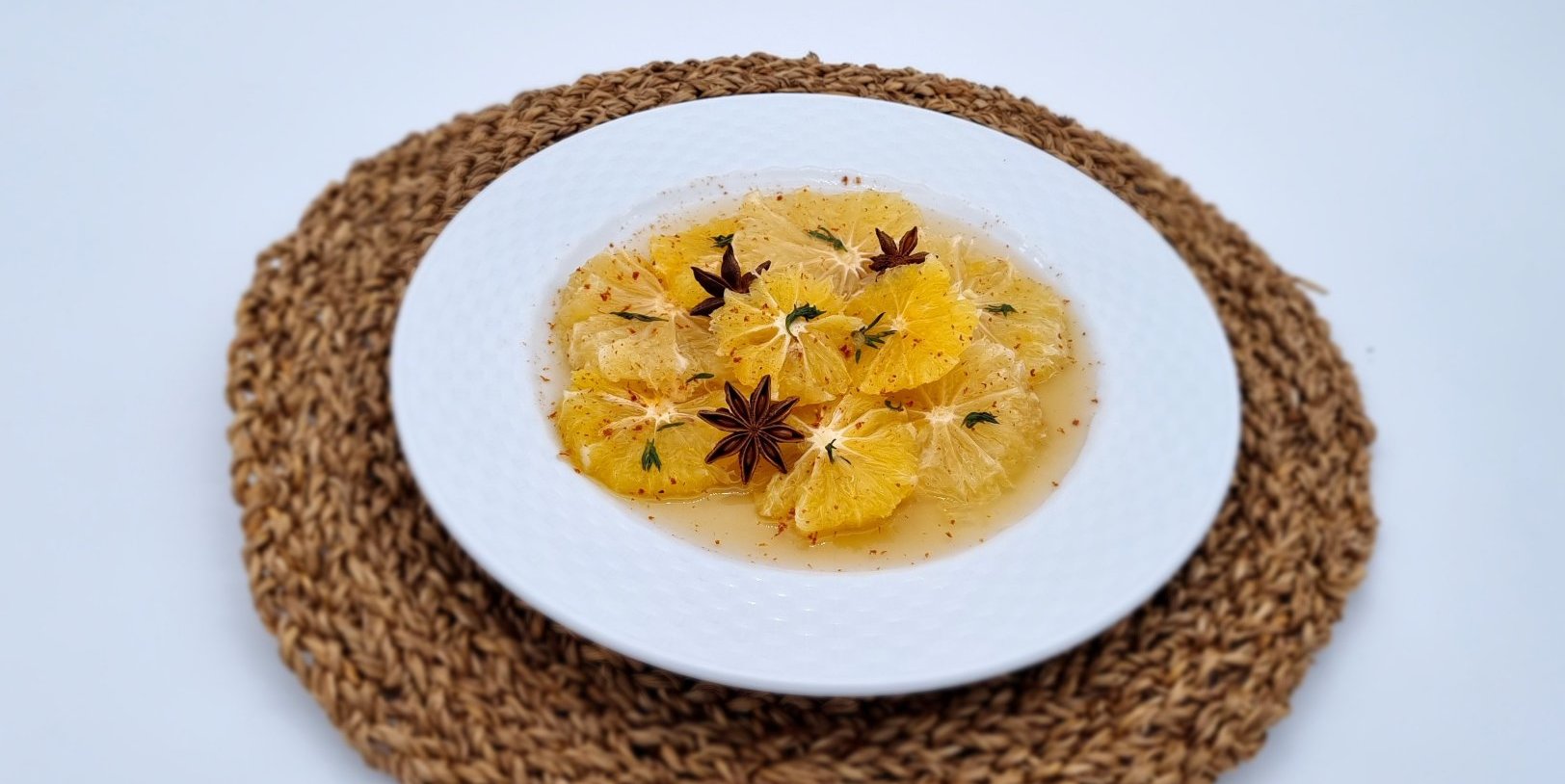 AGRUMES AU SIROP D’ÉPICES