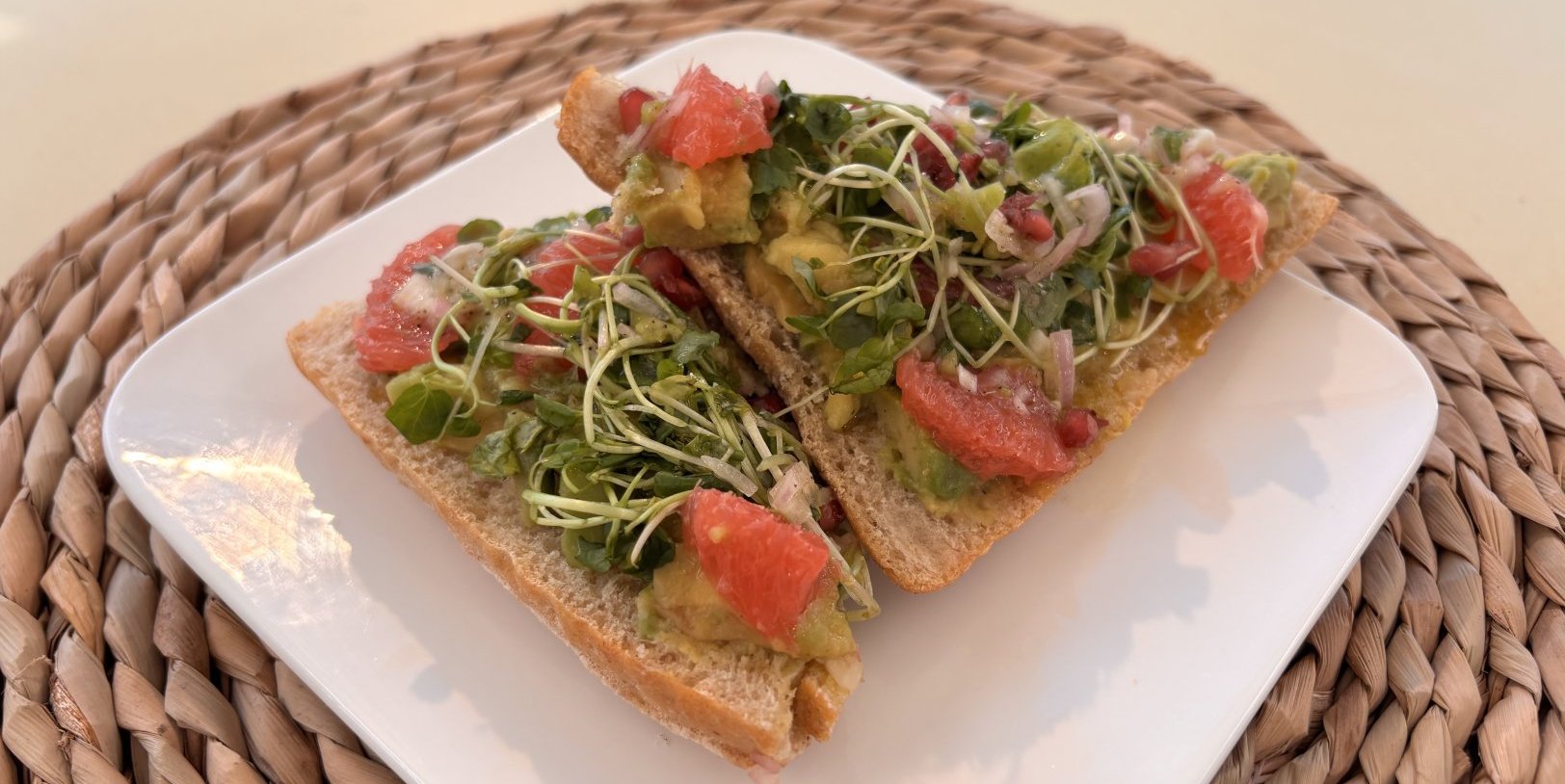 230.TARTINE GOURMANDE AU CRESSON 