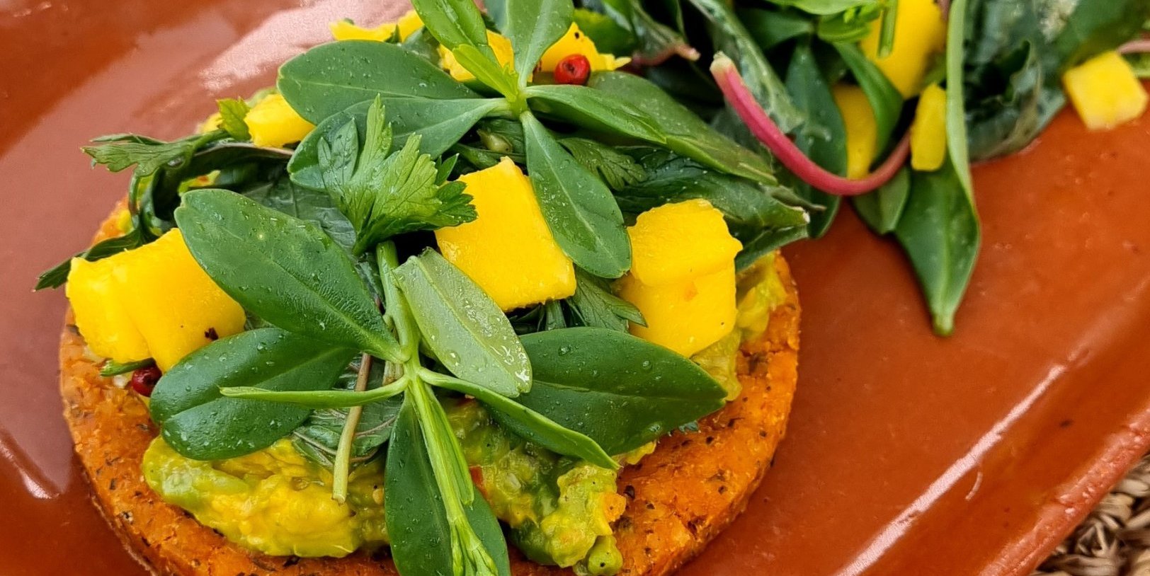 GALETTE DE MANIOC À L’AVOCAT