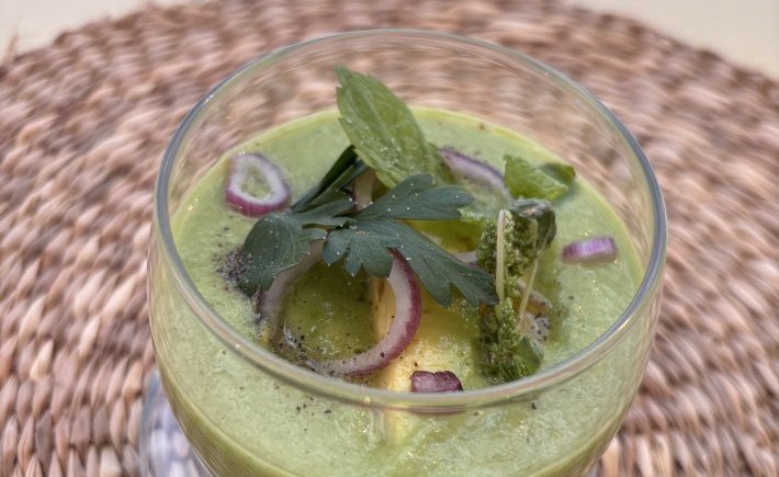 GASPACHO VERT A LA MENTHE