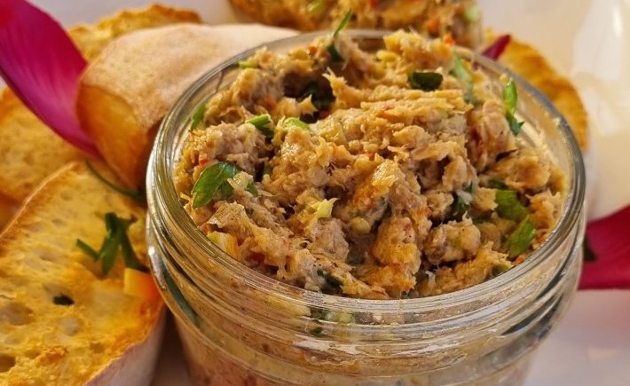 RILLETTE DE PORC AUX PIMENTS VÉGÉTARIENS