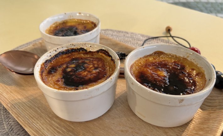 CRÈME BRÛLÉE À LA VANILLE