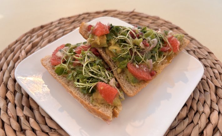 230.TARTINE GOURMANDE AU CRESSON 