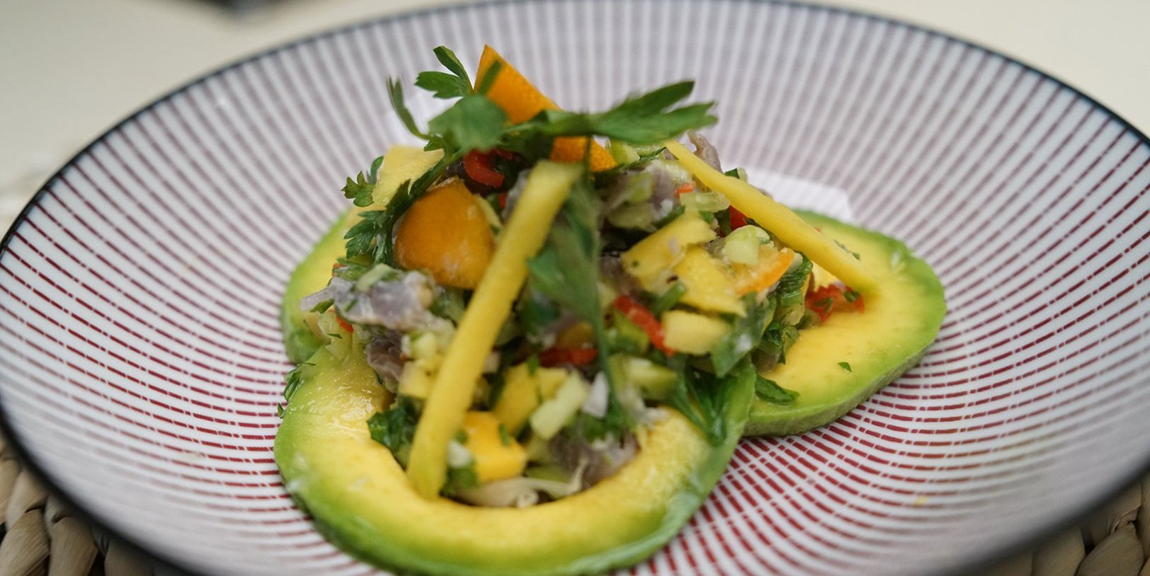 Tartare de thon fruité