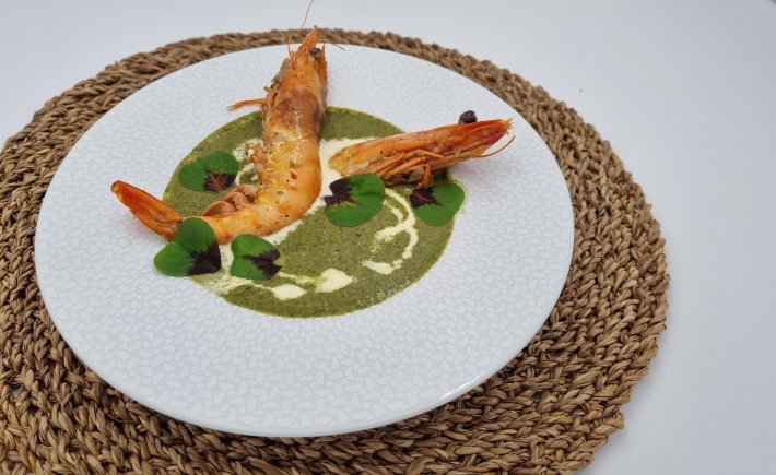 SOUPE Z’HABITANT AUX CREVETTES