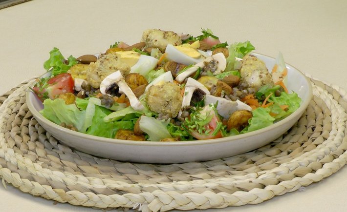 Salade gourmande