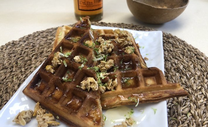 GAUFRE MIEL ET CITRON VERT