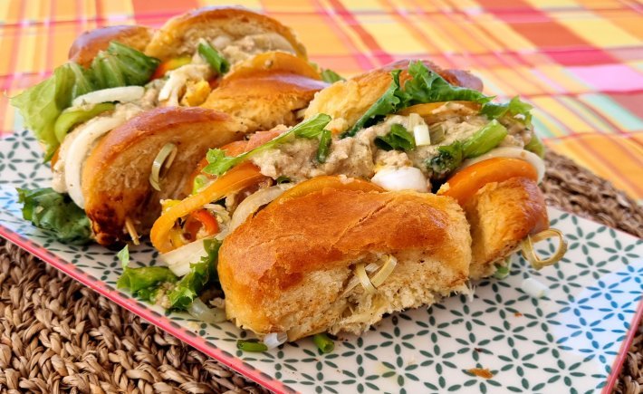 SANDWICH BRIOCHÉ AU THON MAYONNAISE 