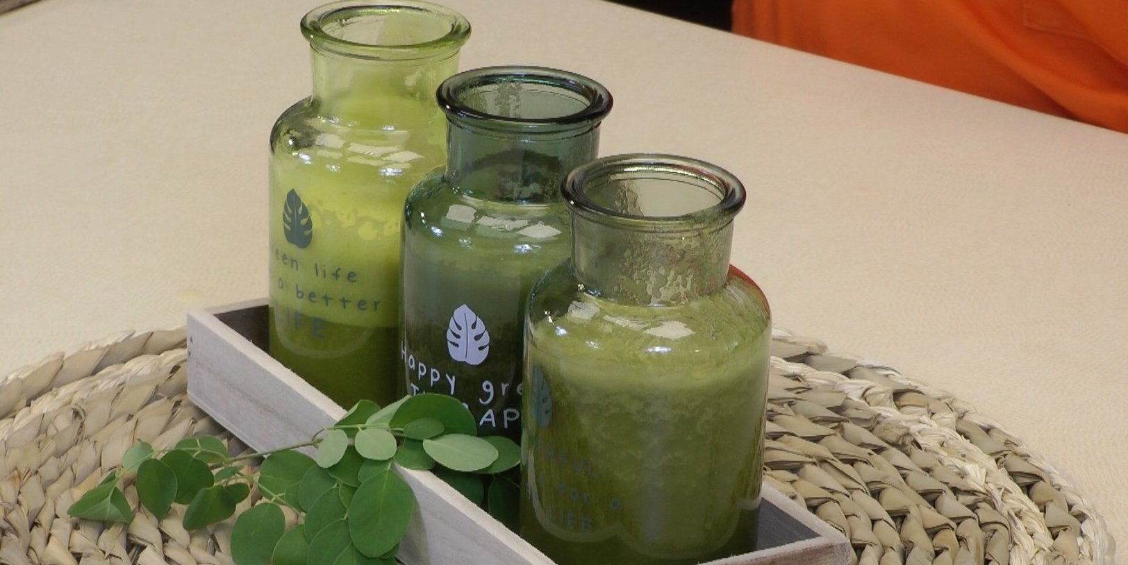 Smoothie détox au moringa