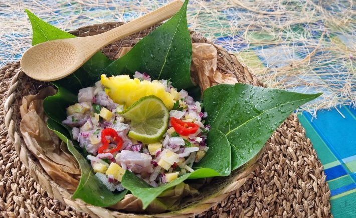 POISSON À LA TAHITIENNE