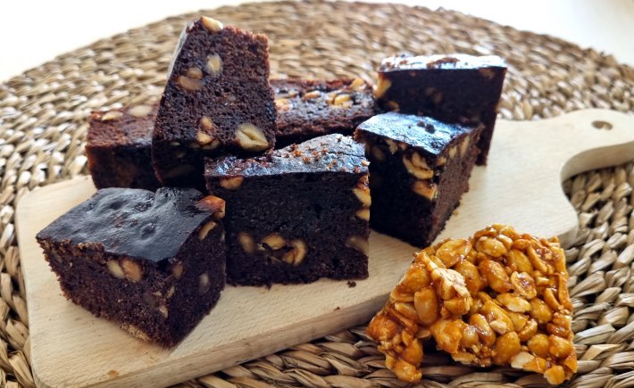 BROWNIE AU TOLOMAN ET AU NOUGAT PAYS