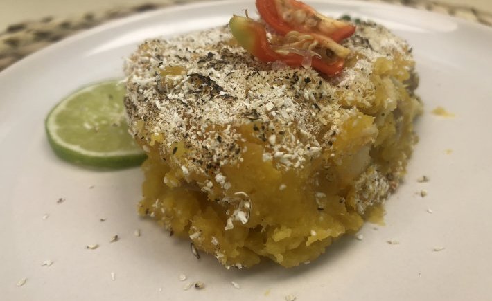 PARMENTIER DE LA MER À LA PATATE DOUCE