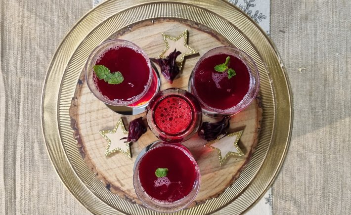 JUS DE GROSEILLES PAYS AUX ÉPICES