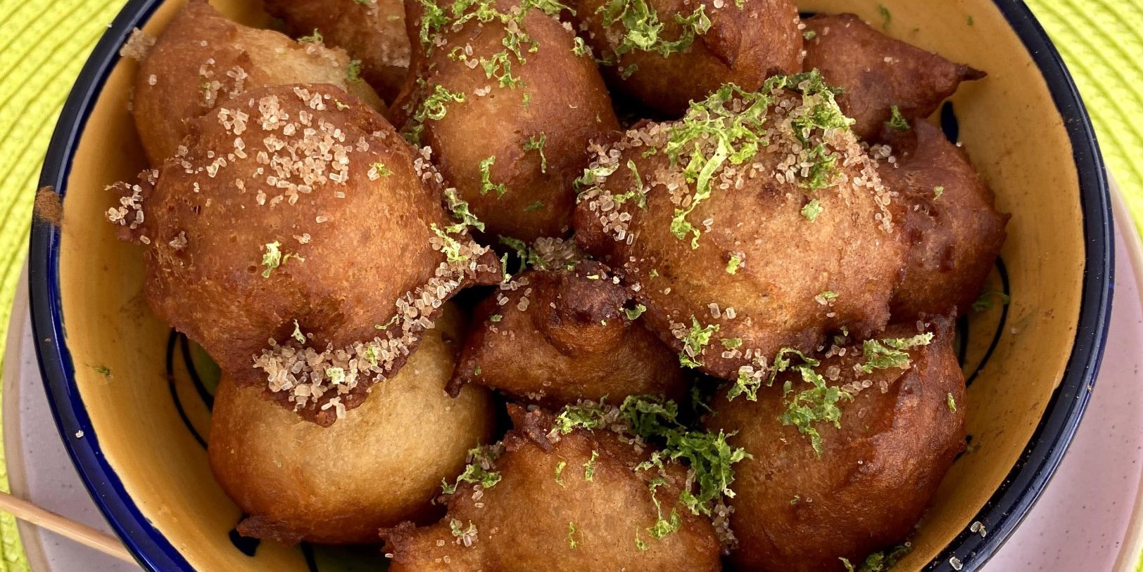 BEIGNETS AU SUCRE DE CANNE